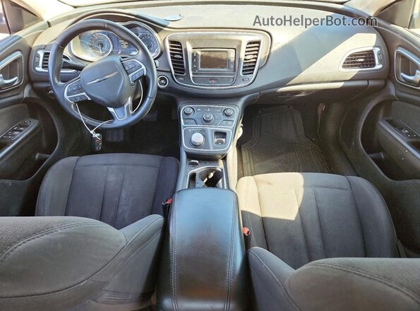 1C3CCCAB1GN154529 2016 CHRYSLER 200 Серый Вид панели приборов