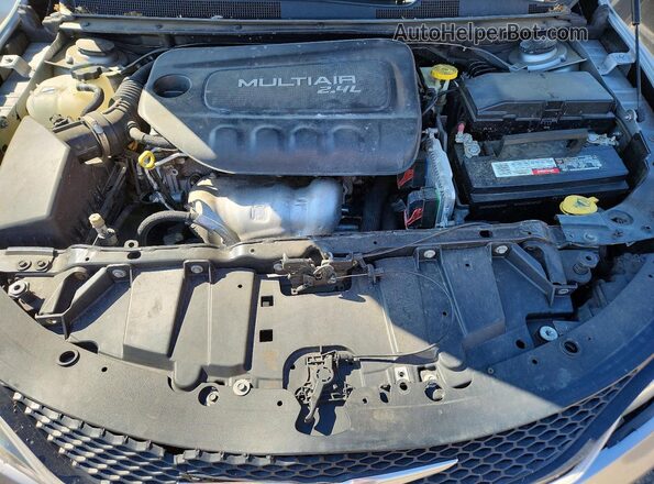 1C3CCCAB1GN154529 2016 CHRYSLER 200 Серый Вид задней части салона