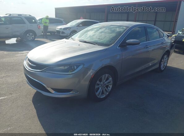 1C3CCCAB1GN174280 2016 CHRYSLER 200 Черный Передняя левая четверть