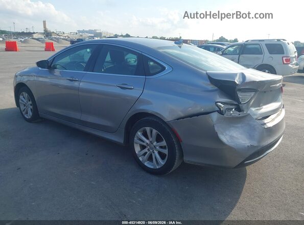1C3CCCAB1GN174280 2016 CHRYSLER 200 Черный Задняя левая четверть
