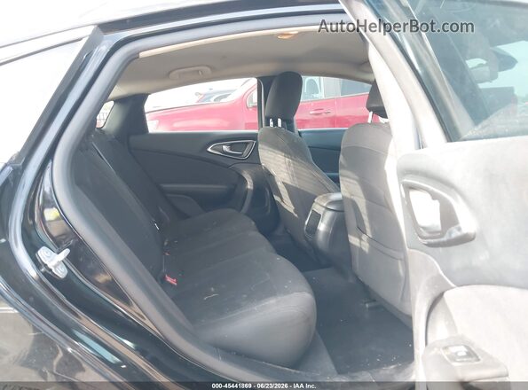 1C3CCCAB1GN175980 2016 CHRYSLER 200 Black Widok naklejki z numerem VIN