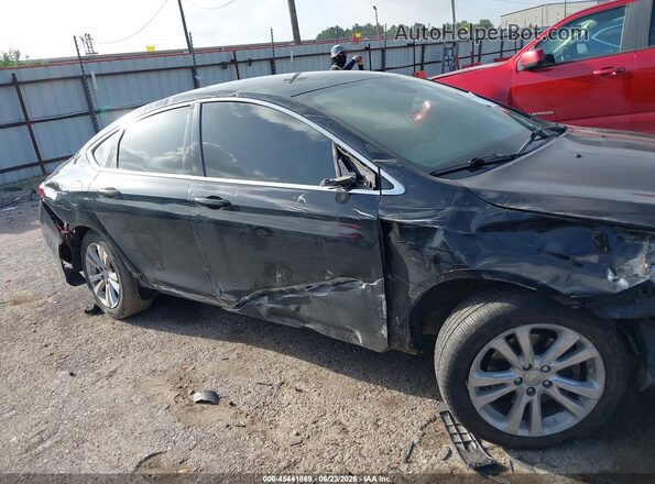 1C3CCCAB1GN175980 2016 CHRYSLER 200 Black Widok wnętrza 360 stopni