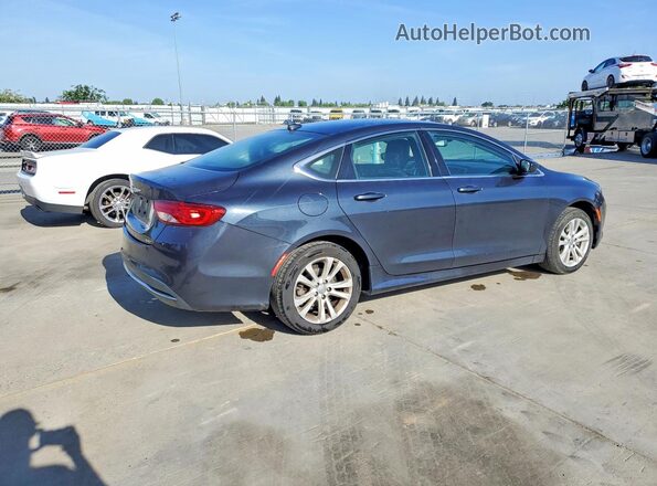 1C3CCCAB1HN510625 2017 CHRYSLER 200 Black უკანა მარჯვენა
