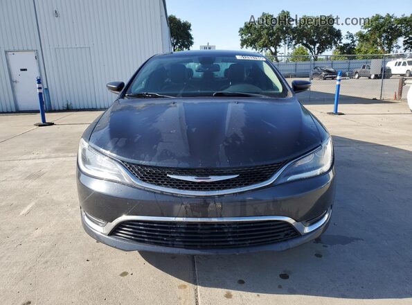 1C3CCCAB1HN510625 2017 CHRYSLER 200 Black VIN კოდის სტიკერის ხედი