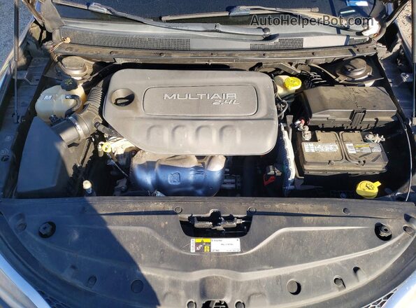 1C3CCCAB2GN109387 2016 CHRYSLER 200 Gray Вид задньої частини салону