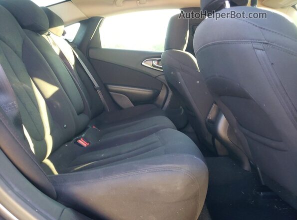 1C3CCCAB2GN109387 2016 CHRYSLER 200 Gray Вид задніх сидінь