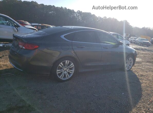1C3CCCAB2GN109387 2016 CHRYSLER 200 Gray Задня права чверть