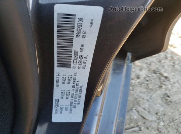 1C3CCCAB2GN109387 2016 CHRYSLER 200 Gray Вид підкапотного простору