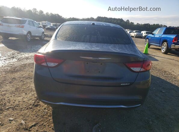 1C3CCCAB2GN109387 2016 CHRYSLER 200 Gray Вид ззаду