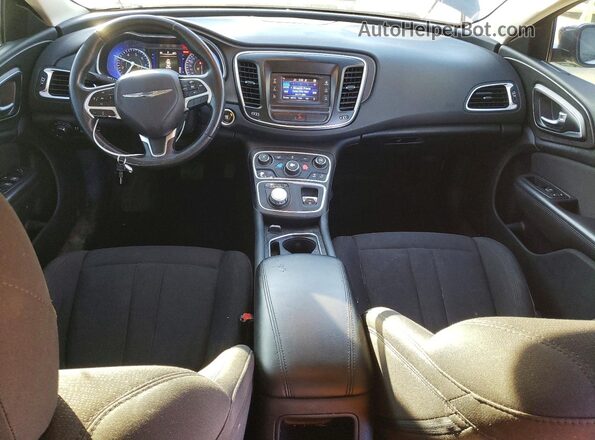 1C3CCCAB2GN109387 2016 CHRYSLER 200 Gray Вид панелі приладів