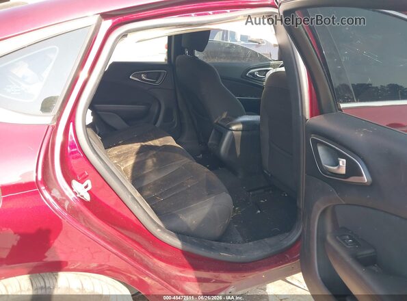 1C3CCCAB2GN125489 2016 CHRYSLER 200 Бордовый Вид наклейки с VIN-кодом