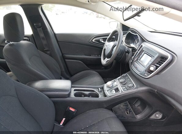 1C3CCCAB2GN150764 2016 CHRYSLER 200 Silver Vista interior delantera