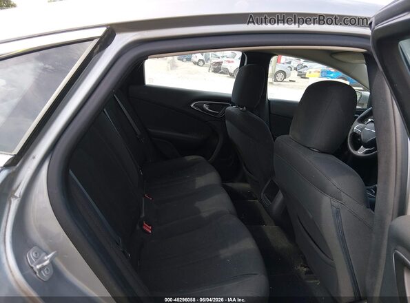 1C3CCCAB2GN150764 2016 CHRYSLER 200 Silver Vista de la etiqueta del VIN