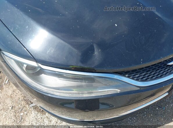 1C3CCCAB2GN171517 2016 CHRYSLER 200 Черный Вид спереди