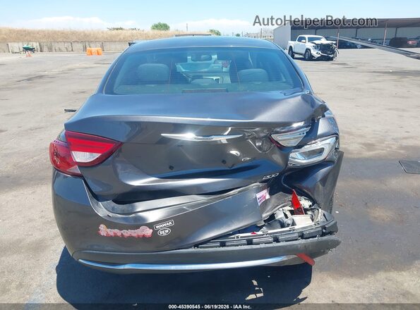 1C3CCCAB3GN111861 2016 CHRYSLER 200 Gray 