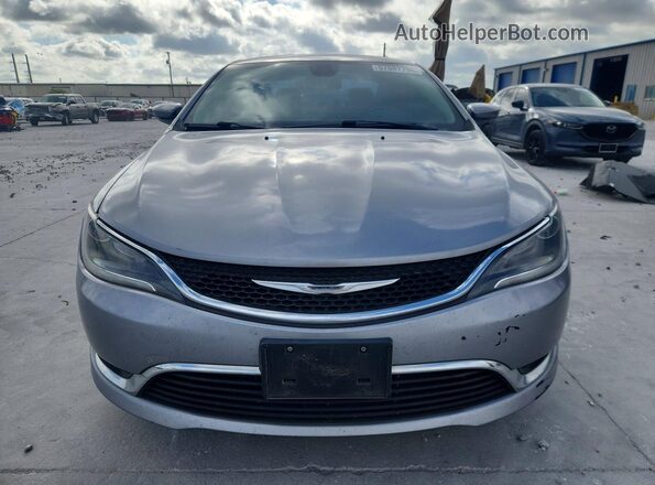 1C3CCCAB3GN159439 2016 CHRYSLER 200 Silver Vista frontal