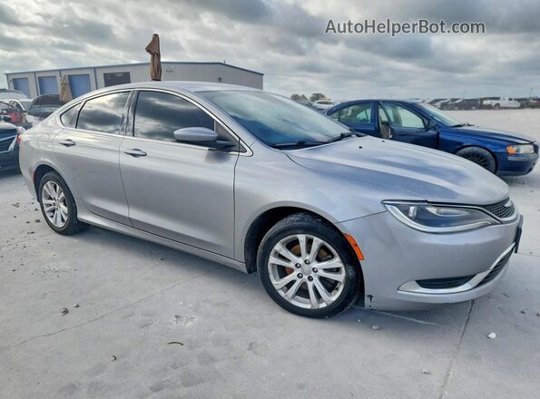 1C3CCCAB3GN159439 2016 CHRYSLER 200 Silver Delantero derecho