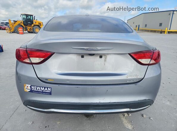1C3CCCAB3GN159439 2016 CHRYSLER 200 Silver Vista trasera