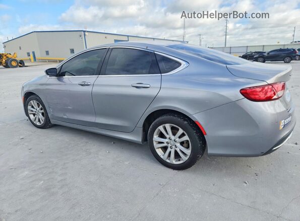1C3CCCAB3GN159439 2016 CHRYSLER 200 Silver Trasero izquierdo
