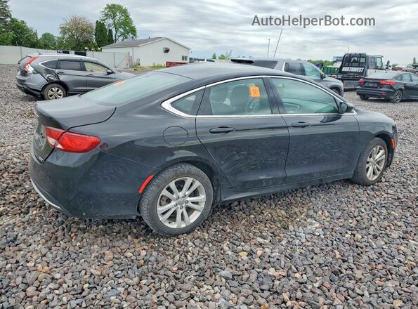 1C3CCCAB3GN172059 2016 CHRYSLER 200 Black Задня права чверть