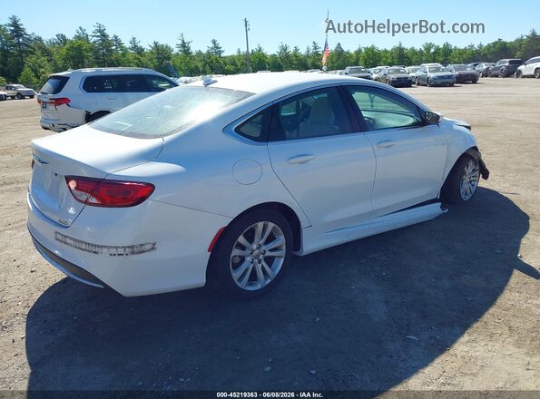 1C3CCCAB3HN502915 2017 CHRYSLER 200 White Tył prawy