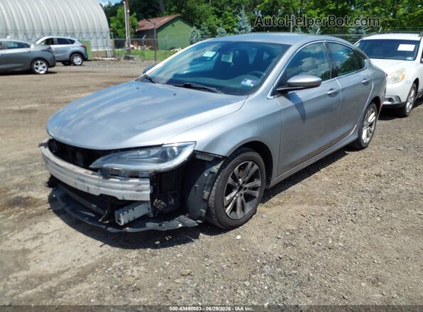 1C3CCCAB4GN120116 2016 CHRYSLER 200 Silver Առջևի ձախ երեք քառորդ տեսարան
