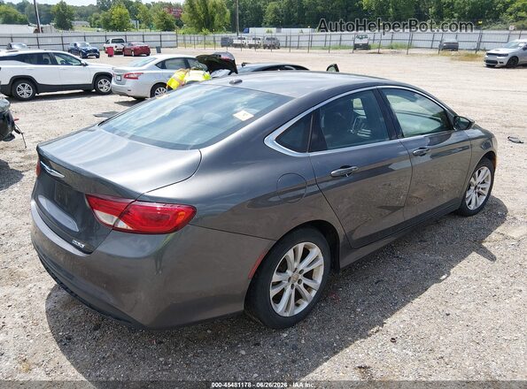 1C3CCCAB4GN159756 2016 CHRYSLER 200 Gray უკანა მარჯვენა
