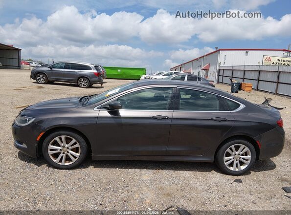 1C3CCCAB4GN159756 2016 CHRYSLER 200 Gray ხელსაწყოთა პანელის ხედი