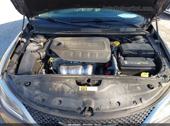 1C3CCCAB4GN181353 2016 CHRYSLER 200 Gray Вид ззаду
