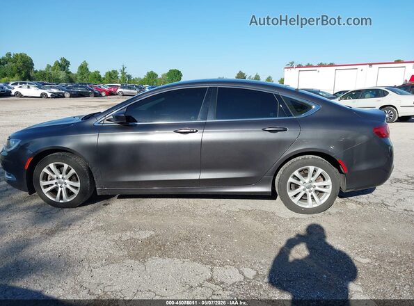 1C3CCCAB4GN181353 2016 CHRYSLER 200 Gray Панорамний вид салону 360°
