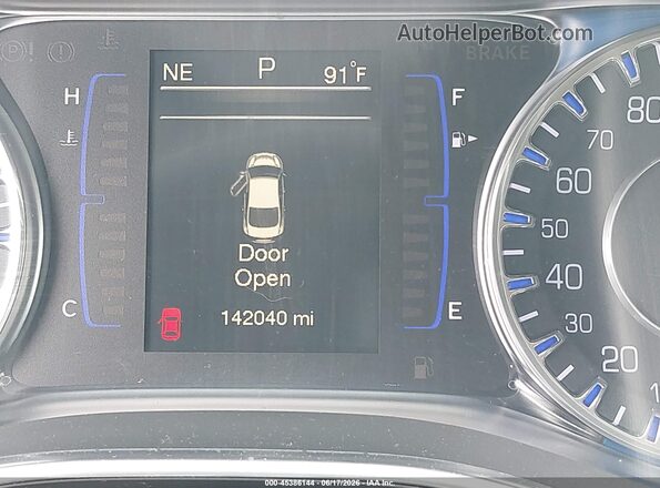 1C3CCCAB4HN507444 2017 CHRYSLER 200 Black 