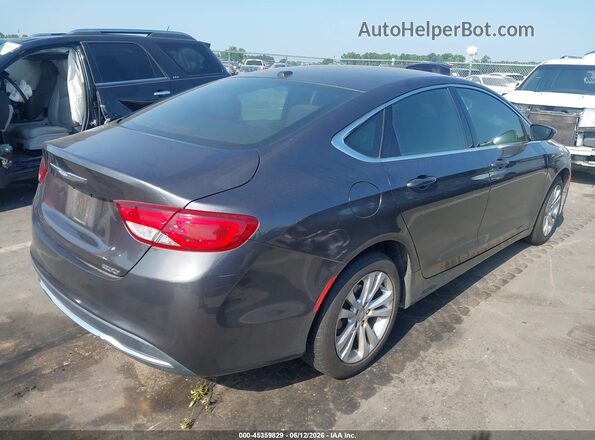1C3CCCAB5GN117385 2016 CHRYSLER 200 Gray Tył prawy