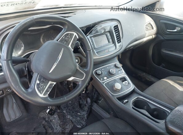1C3CCCAB5GN117385 2016 CHRYSLER 200 Gray Widok zestawu wskaźników