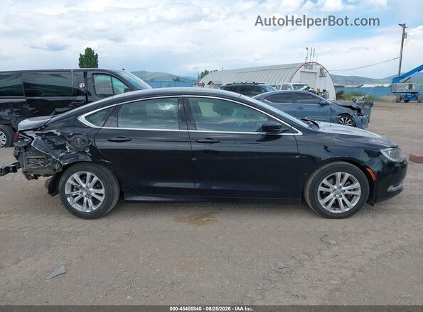 1C3CCCAB5GN154548 2016 CHRYSLER 200 Черный Панорамный вид салона 360°
