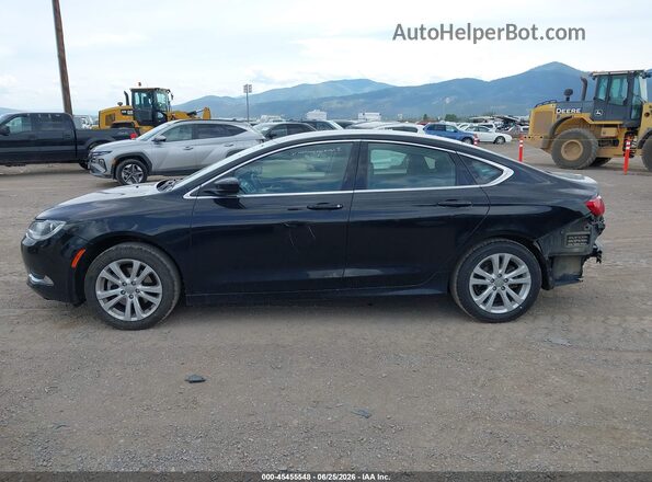 1C3CCCAB5GN154548 2016 CHRYSLER 200 Черный 