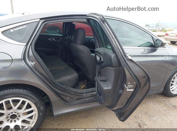 1C3CCCAB5GN168255 2016 CHRYSLER 200 Gray VIN კოდის სტიკერის ხედი
