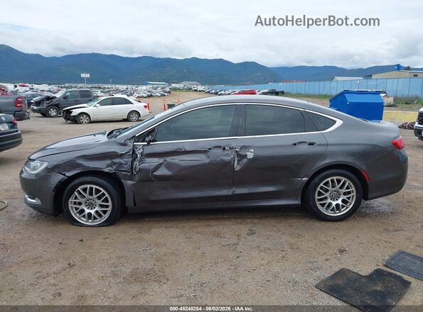 1C3CCCAB5GN168255 2016 CHRYSLER 200 Gray სალონის 360-გრადუსიანი ხედი