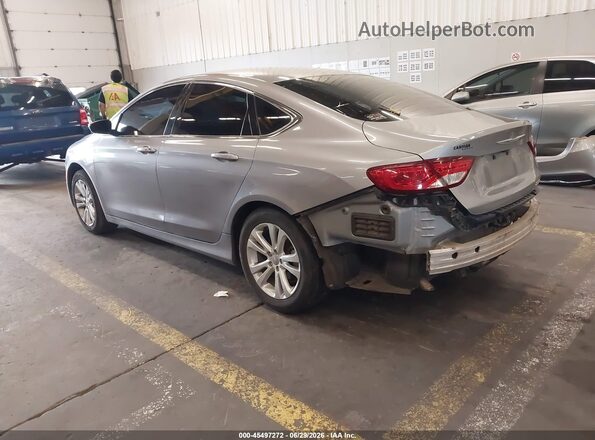 1C3CCCAB5GN170961 2016 CHRYSLER 200 Silver Tył lewy