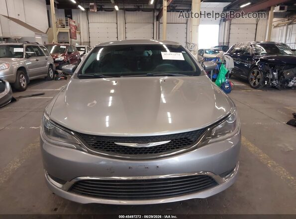 1C3CCCAB5GN170961 2016 CHRYSLER 200 Silver Widok wnętrza z tyłu