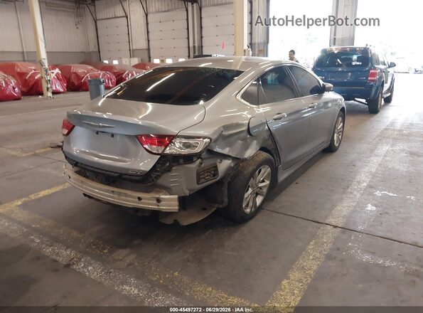 1C3CCCAB5GN170961 2016 CHRYSLER 200 Silver Tył prawy