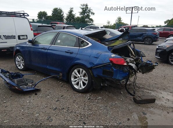 1C3CCCAB6GN175473 2016 CHRYSLER 200 Dark Blue Задняя левая четверть
