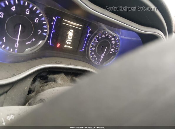 1C3CCCAB6GN175473 2016 CHRYSLER 200 Dark Blue Вид спереди