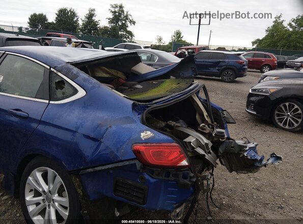 1C3CCCAB6GN175473 2016 CHRYSLER 200 Dark Blue Вид салона спереди