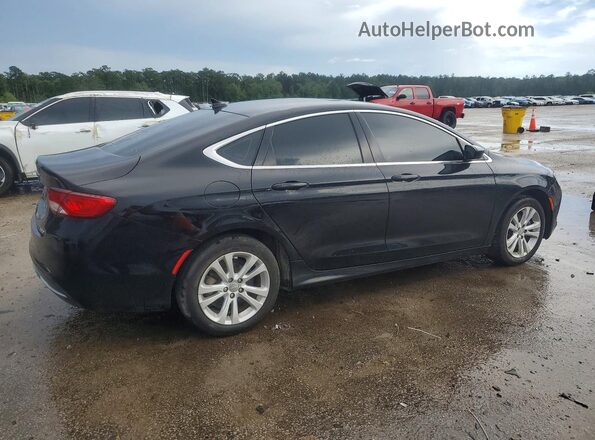 1C3CCCAB6HN510278 2017 CHRYSLER 200 Black Задня права чверть