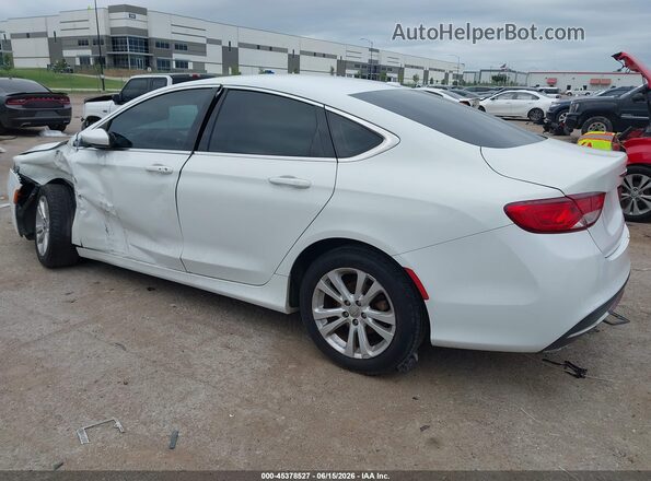 1C3CCCAB7GN103018 2016 CHRYSLER 200 Белый Задняя левая четверть