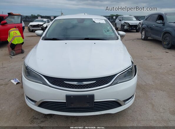 1C3CCCAB7GN103018 2016 CHRYSLER 200 Белый Вид панели приборов