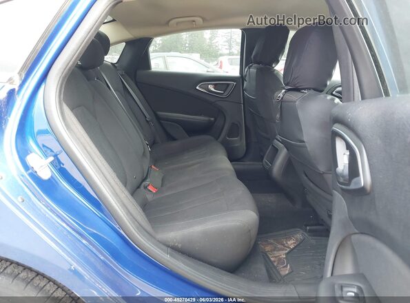 1C3CCCAB7GN113418 2016 CHRYSLER 200 Blue VIN კოდის სტიკერის ხედი