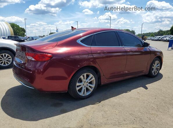 1C3CCCAB7GN123009 2016 CHRYSLER 200 Maroon 
