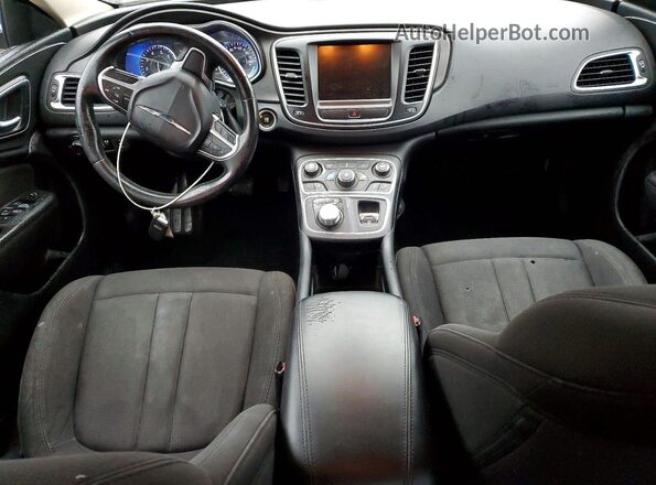 1C3CCCAB7GN166314 2016 CHRYSLER 200 Burgundy Вид панелі приладів