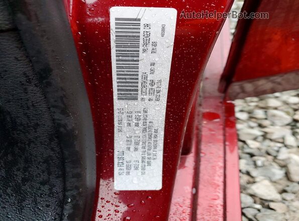 1C3CCCAB7GN166314 2016 CHRYSLER 200 Burgundy Вид підкапотного простору